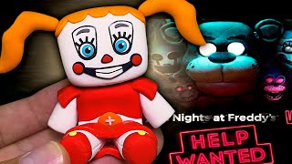 PLUSH BABY ➤FNAF VR Help Wanted ★ Polymer clay Tutorial [upl. by Ellene]