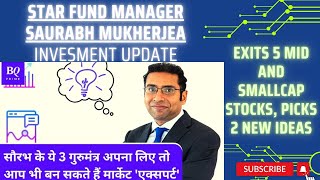 Saurabh Mukherjea exits 5 mid and smallcap stocks Picks 2 new ideas  Little Champs  Rising Giants [upl. by Khosrow545]