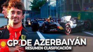 LECLERC VUELA en el DUELO con los RED BULL  QUALY GP de AZERBAIYÁN  F1 2023 [upl. by Audette]