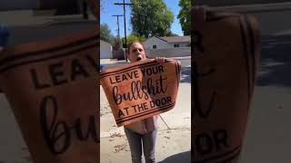 Caught in the Act Entitled HOA Karen Steals My Doormat and Freaks Out [upl. by Backler274]