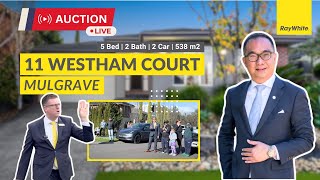 Live Auction  11 Westham Court Mulgrave [upl. by Arratal]