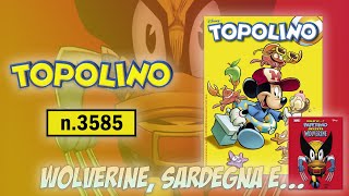 Topolino 3585  Wolverine Sardegna e carte di Gervasio [upl. by Mab]