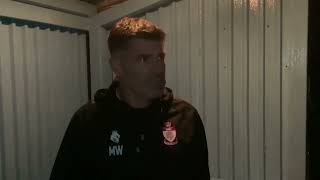 Manager interview  CPD Bae Colwyn vs Bangor 1876  26th July 2024 [upl. by Jaquenette711]