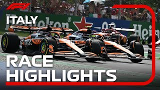 Race Highlights  2024 Italian Grand Prix [upl. by Nelsen]