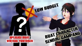 Tutorial Cara Menjadi VTUBER Menggunakan Aplikasi Gratis VROID  【Indonesia  Vtuber】 [upl. by Ettebab]