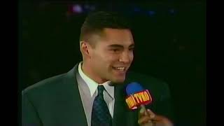 Boxing Pernell Whitaker and Oscar De La Hoya Interview 1993 [upl. by Blumenfeld923]