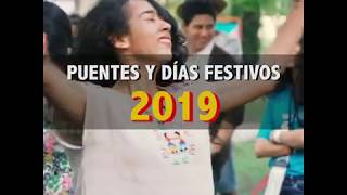 Puentes y días festivos en 2019 en México [upl. by Itsym]