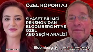 Siyaset Bilimci Renshon’dan Bloomberg HT’ye Özel ABD Seçim Analizi [upl. by Ludvig]