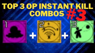 TOP 3 OP INSTANT KILL COMBOS 3 Elemental Battlegrounds Roblox [upl. by Haropizt61]