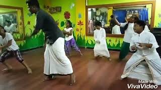 Jimiki kamal new song by DHANUSH dance style institute [upl. by Bakeman]