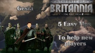 5 Easy to Follow Tips for Total War Thrones of Britannia [upl. by Most]