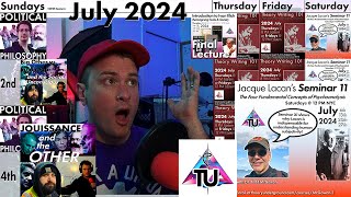 The Month of July  Theory Underground 2024  Todd McGowan Benjamin Studebaker and Michael Downs [upl. by Aleek]