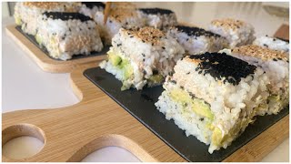 ❥ Sushis avec moule tablette [upl. by Kemme]