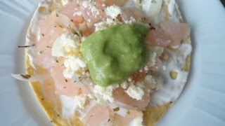 RECETA TOSTADAS DE PATA DE RESPLATLLO MEXICANOCOMIENDORICOYFACI [upl. by Mays]