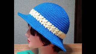 Crochet Floramaes Hat Part 1 [upl. by Kyred896]