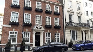 Magnificent Mayfair Homes Park Street  London Architecture [upl. by Attirb]