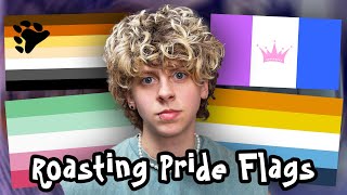 ROASTING MICROLABEL  MORE PRIDE FLAGS ON A TIER LIST  NOAHFINNCE [upl. by Coniah]