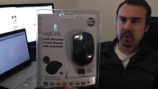 LogiLink kabellose optische Mini Maus für Notebook Schwarz ID0031  Review [upl. by Bevvy520]