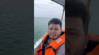 boat safari nilaveli trincomalee beach pigeonisland beautiful srilanka sea highspeed [upl. by Ymeraj]