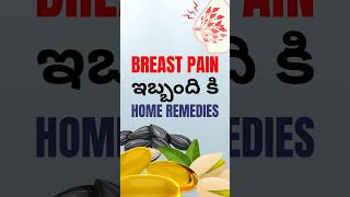 Home Remedies for Breast Pain │ Dr Gowthami Namballa │ Gynecologist in Vizag [upl. by Aneeroc]