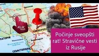 Počinje sveopšti rat Stravične vesti iz Rusije [upl. by Whiffen65]