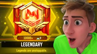 FIRST TIME getting LEGENDARY in COD MOBILE 🤯 [upl. by Llamaj736]