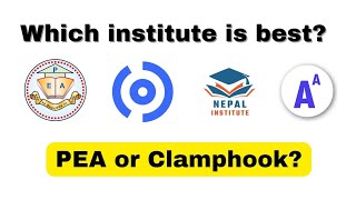 which institute is best for preengineering classes in Nepal Is clamphook better than PEA [upl. by Kunin]