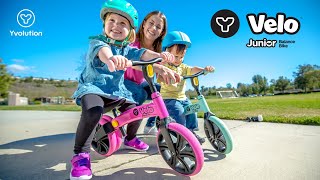 Yvolution Y Velo Junior  The BestSelling Balance Bike for Kids Age 18 Months to 3 Years [upl. by Ardnoid255]