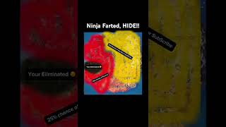 Ninja FARTED HIDE fortnite viralvideo shorts subscribe ninja fart fyp [upl. by Akener]