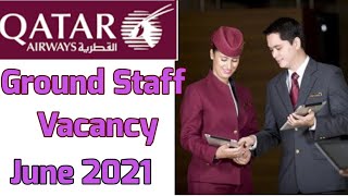 Qatar Airways Hiring Ground Staff✈️✈️APPLY NOWAVIATION LOVER [upl. by Zorana117]