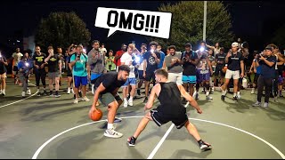 Rematch Vs Friga Was INSANE 5v5 Basketball At The Park [upl. by Hpsoj794]