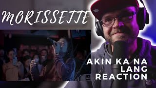 MORISSETTE  AKIN KA NA LANG  LIVE  REACTION [upl. by Aij]