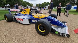 1993 Damon Hills Williams FW15C F1 Car Video View at Hampton Court Palace Concours of Elegance 2020 [upl. by Japheth]