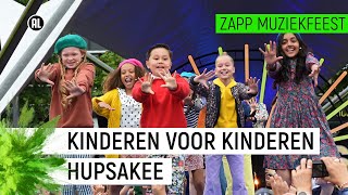 KINDEREN VOOR KINDEREN  HUPSAKEE  Zapp Muziekfeest op het plein  NPO Zapp [upl. by Aniraad]