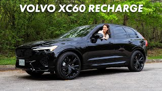 Volvo XC60 Recharge Review  The Black Edition [upl. by Valerye]