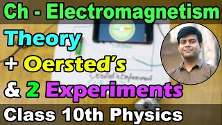 Electromagnetism  Full Explanation with Experiments  Physics Class 10th [upl. by Namso]