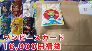 【ワンピース】未開封BOX2種確定の１万６千円福袋を開封！！ [upl. by Ela429]