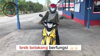 RPM amp RSM  Rutin Pemeriksaan Motosikal amp Rutin Sebelum Menunggang bagi calon Motosikal B2 [upl. by Hubert]