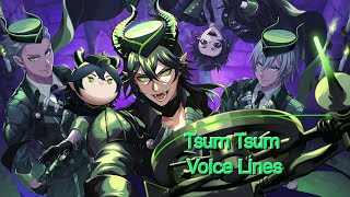 Twisted Wonderland  Malleus Draconia  Tsum Tsum Voice Lines [upl. by Lamag]