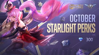 October StarLight Perks  Layla quotTwilight Waltzquot  Mobile Legends Bang Bang [upl. by Lekim946]