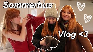 PÅSKEFERIE VLOG  house tour Haul genbrug pool og hygge [upl. by Burtie]