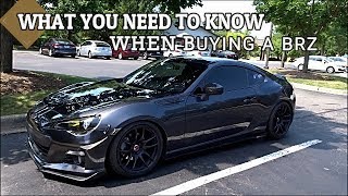 WHAT YOU SHOULD KNOW WHEN BUYING A BRZ FRS OR 86 [upl. by Ragde]