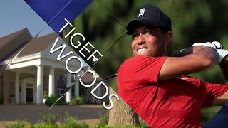 Tiger Woods  Best Shots from His 1stRound 70 at the 2018 PGA Championship [upl. by Sillyrama918]