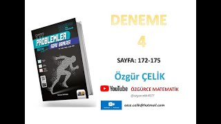 HÄ±z ve Renk TYT Problem DENEMELER4 sayfa 172175 [upl. by Ycnan364]