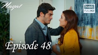 Hayat  Episode 48 English Subtitle [upl. by Stoffel259]