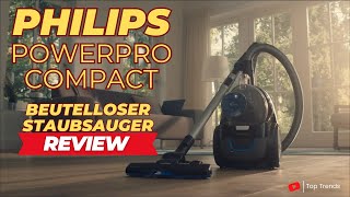 Der beste beutellose Staubsauger unter 100 Euro Philips PowerPro Compact Review [upl. by Smeaj651]