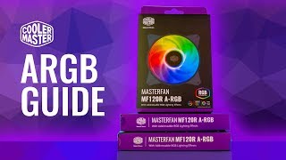 HOW TO Cooler Master ARGB Setup and Install Guide  MF120R ARGB [upl. by Jaime495]