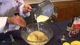 How To Make A French Baked Dessert Clafoutis by Chef Bernard [upl. by Roon]