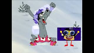 Soviet Cartoon Wolf vs Klasky Csupo Winter Sings the GameCube Song [upl. by Sibby]