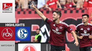 FC Nürnberg  FC Schalke  31  Zusammenfassung  2 Bundesliga 202425  nürnberg schalke [upl. by Herod993]